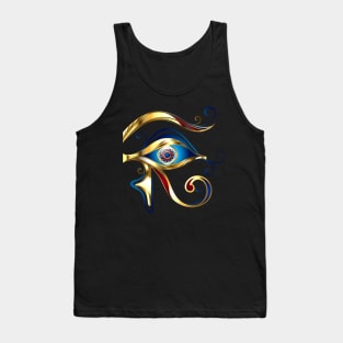 Gold Eye of Horus Tank Top